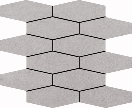 Mosaic hexa slim backstage gray