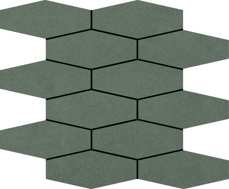 Mosaic hexa slim backstage green